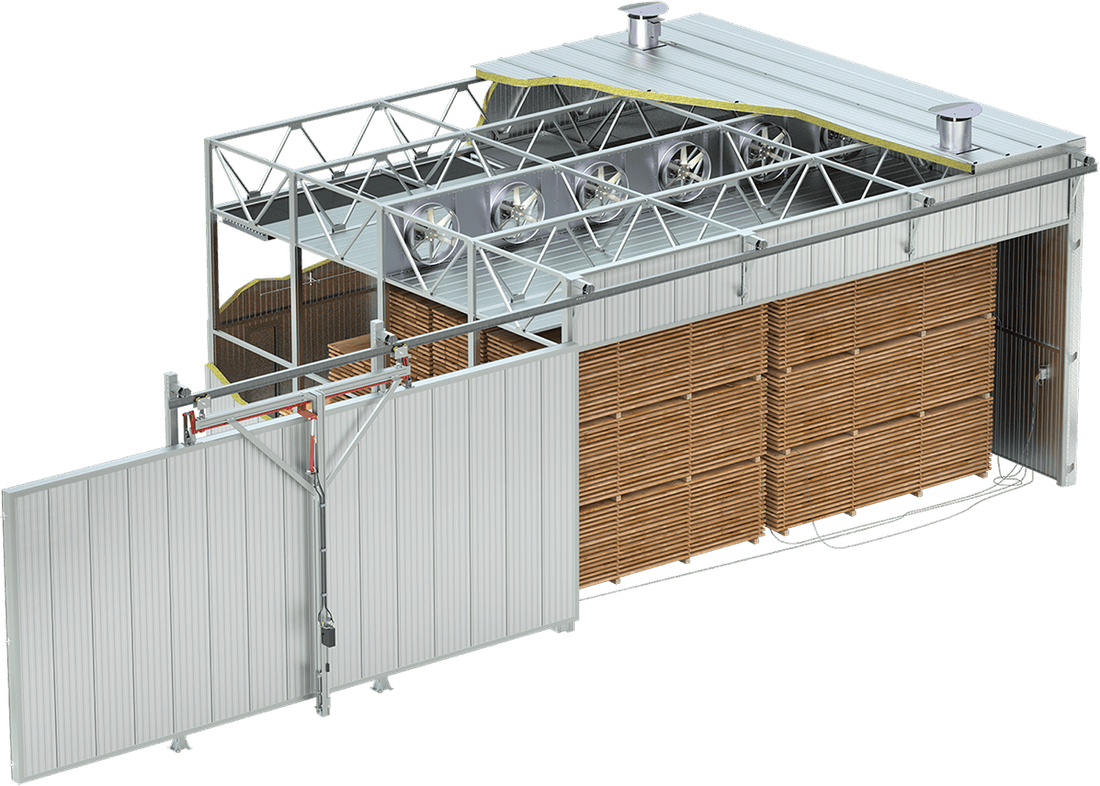 Tecnología de secado de madera Incoplan, representada por Provitech en Ecuador